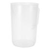 Luxshiny 3000ml Measuring Pitcher - Large Plastic Measuring Cup, Mixing Pitcher, Pouring Cup, Measuring Jug, Liquid Beaker with Handle and Spout for O