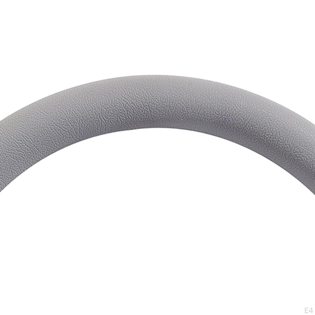 Car Silicone Steering Wheel Cover Protection All Seasons Convenient Installation 15 Inch Sleeve