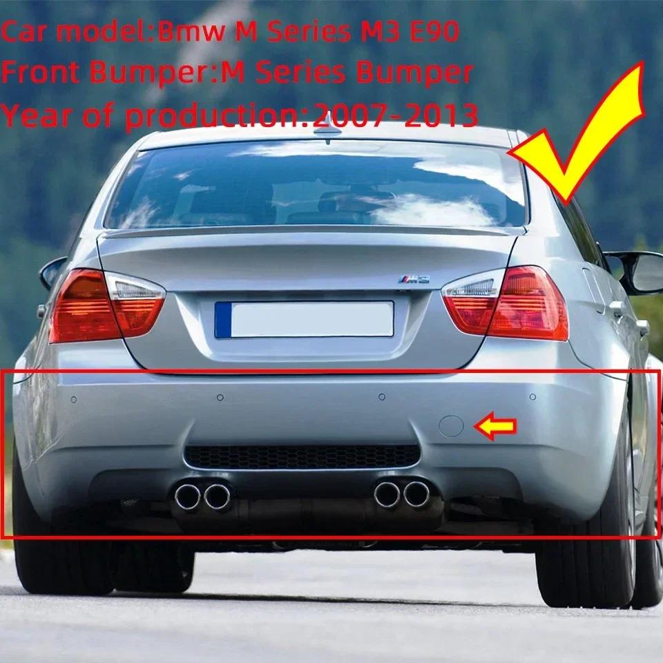 Auto Front /Rear Bumper Tow Hook Cover Cap For Bmw M3 2007-2013 E90 E92 E93 #51127891280 51128046676 51118043981 Hauling Lid