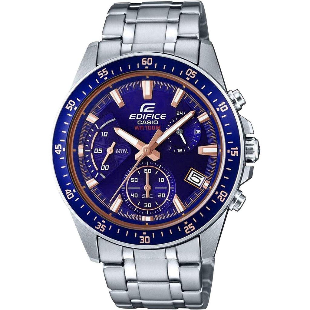 Casio Edifice EFV-540D-2AVUDF Men's Watch, 100m Water Resistant, Chronograph [Parallel Import]