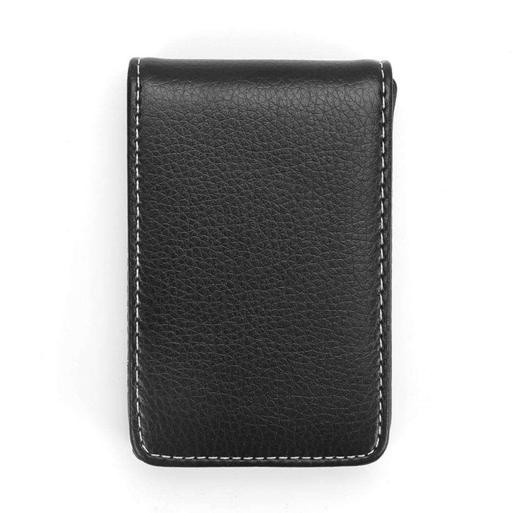 PU Leather Thermal Dye Sublimation Card Case DIY Magnetic Business Card Box  Men Gift