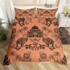 Tribal Ethnic Elephant Duvet Cover Exotic Style Bedding Set Boho Mandala Flower Paisley Quilt Cover Polyester Comforter Cover