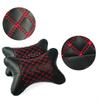 Premium Leather Car Headrest Neck Support Pillow For Four Seasons Comfort