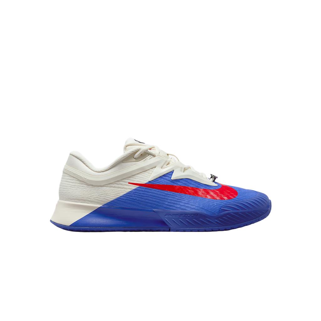 Nike Court Air Zoom Vapor Pro 3 Premium HC Deep Night Light Crimson Men Sneakers Blue Pale-Ivory Metallic-Silver HJ6774-500
