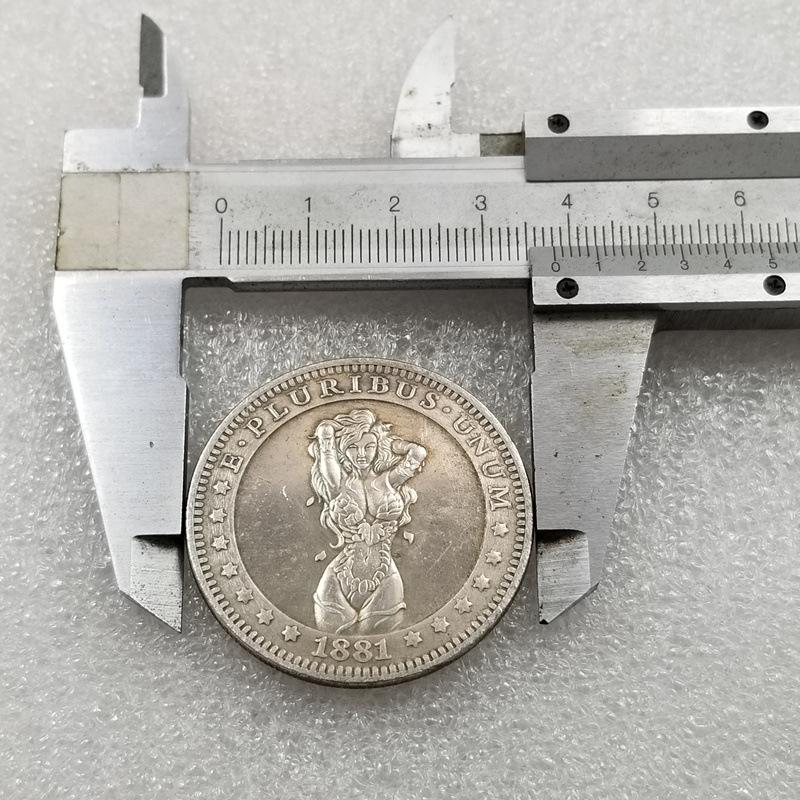 1881 HOBO США Соединенные Штаты Америки Памятные коллекционные сувениры Серебряные монеты