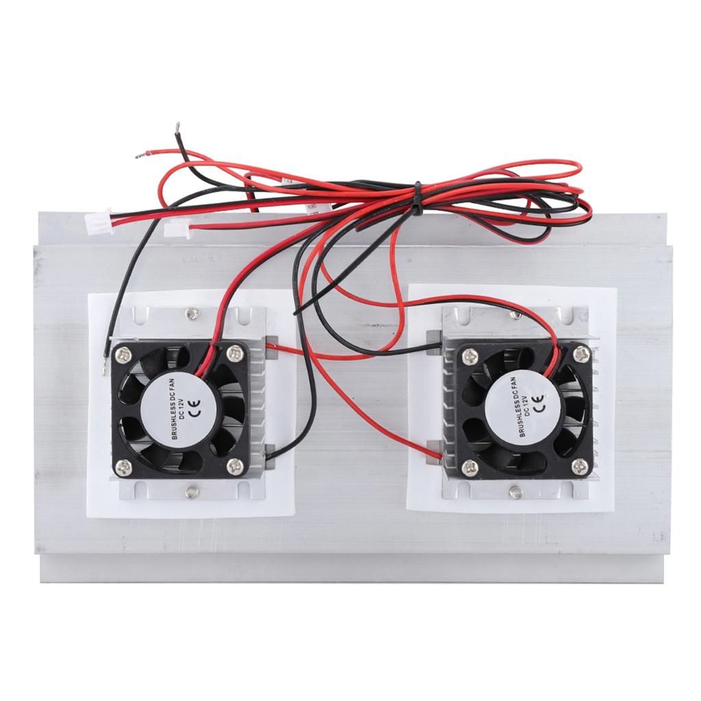 Thermoelectric Semiconductor Radiator Cooler Refrigeration Cooling Fan Heat Sink System Kit