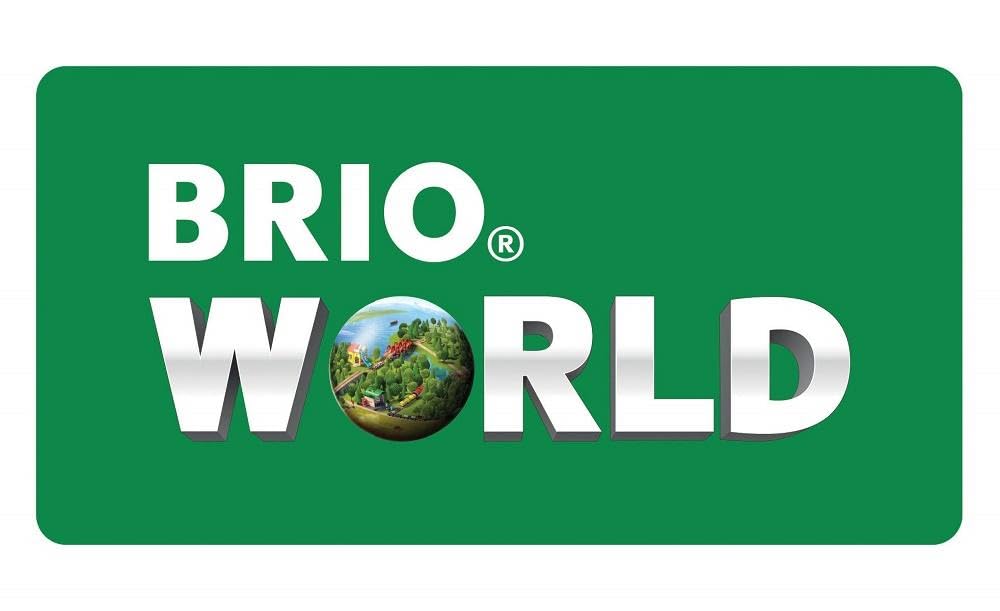 BRIO WORLD Прямой отрезок пути 54 мм (Неровный) [Деревянный игрушечный поезд с путями] 33393