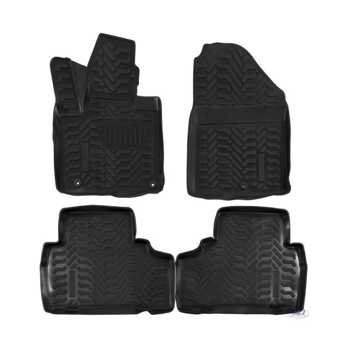J&J AUTOMOTIVE | Tapis De Sol En Caoutchouc 3D Exclusive Pour Kia Sorento 2015-2020