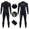 5mm Thick Neoprene Wetsuit Men Winter Swimming Diving Thermal Insulated Full Suit Long Sleeve Pants