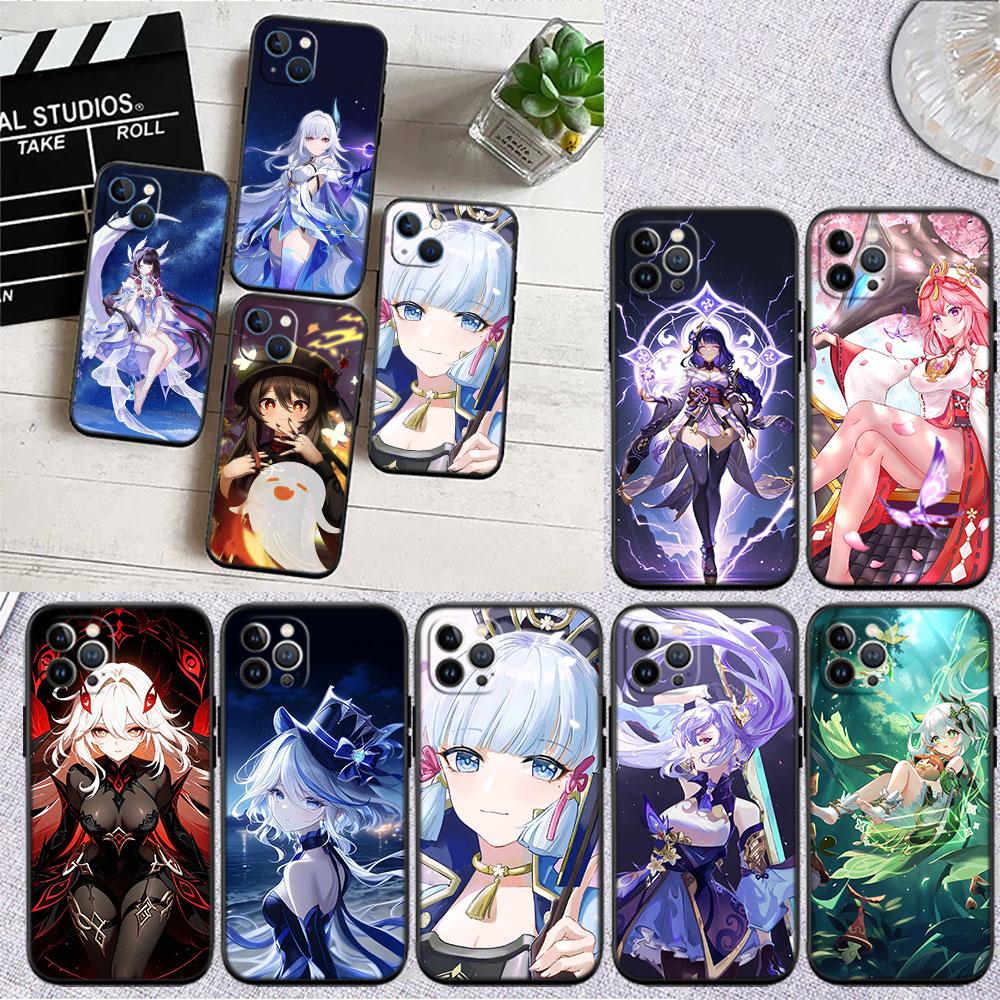 BF65 Genshin Impact Мягкий чехол для телефона для Xiaomi Poco C40 C50 C51 C55 C65 C71 C75 F3 F5 F6 F7 M2 M3 Pro Ultra