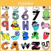 50 шт. Водонепроницаемые многоразовые клейкие наклейки «Алфавит Лор» для декора