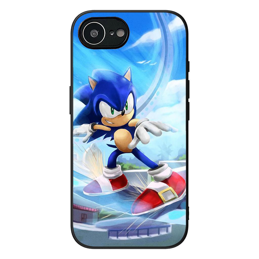 Hedgehog Cartoon S-Sonics Anime Cover for Samsung Galaxy A06 A05 A14 A50 A51 A52 A12 A13 A23 A70 A07 A25 A26 A72 A56 Phone Case