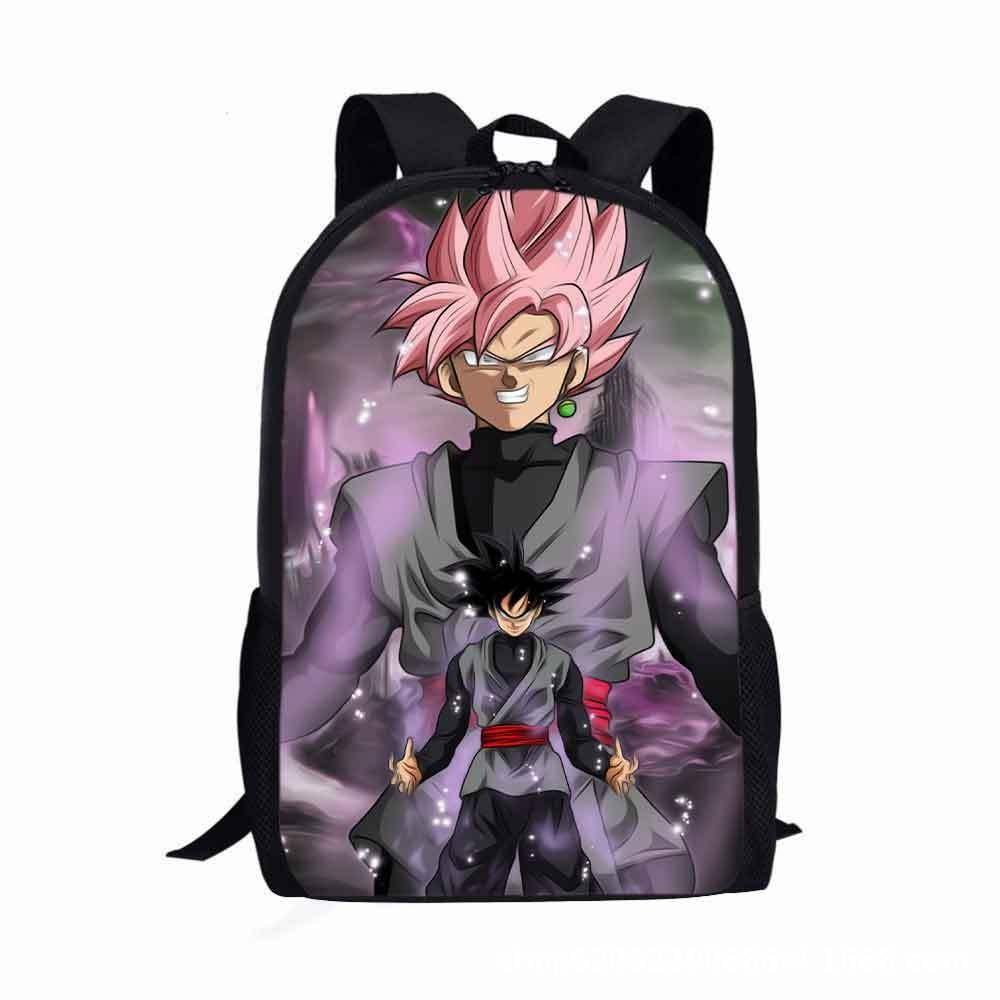 Dragon Ball Anime Kids Backpack With Durable Oxford Material And Air Cushion Straps For School