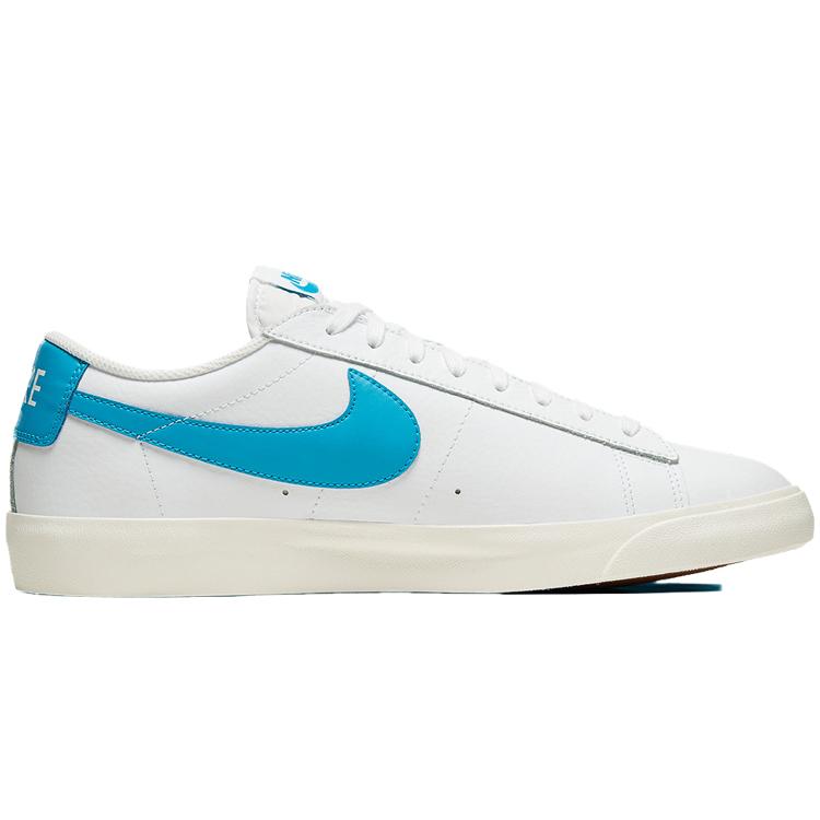 Nike Кроссовки Blazer Low Белый Лазерный Синий CI6377-104