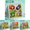 Childrens Wooden Dinosaur 3d Puzzle With Embedded Design For Cognitive Learning