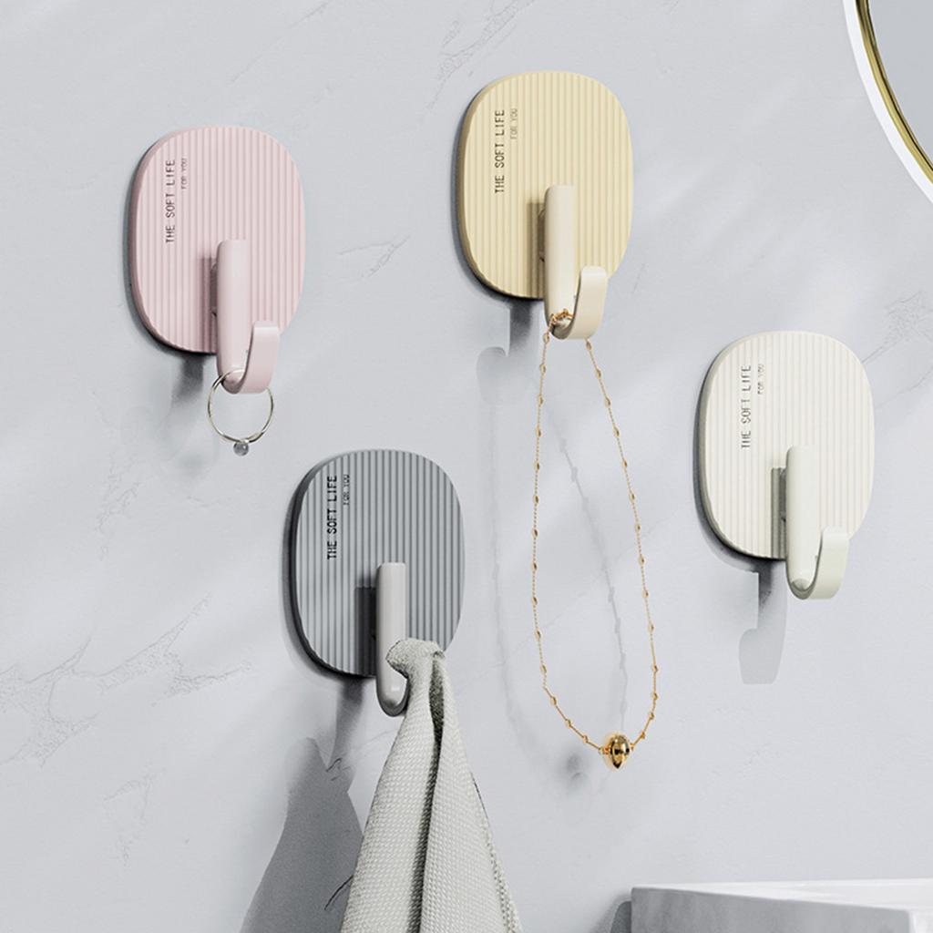 Практичный самоклеящийся настенный крючок одинарный, не требующий гвоздей, вешалки для картин, водонепроницаемый, для решения для подвешивания в ванной комнате