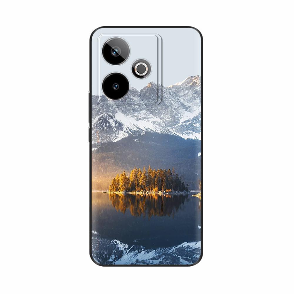Чехол для Realme GT 7/GT 7T/GT7 PRO с рисунком Бабочка и Цветок, Противоударная Защита, Чехол-Бампер из ТПУ для Realme GT 7 7T Pro, Fundas