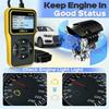 OBD2 Auto Scanner Diagnostic Tool Enhanced Engine Code Reader With Reset Functionality For Efficient For Car Diagnostics