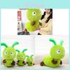 Soft Short Pile Caterpillar Plushie With Polyester Fiber For Kids Bedroom Decor And Comfort