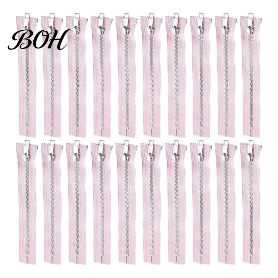Bags Metal Zipper 20Pcs Closed-End Non Separating Zipper, Heavy Duty Y-Teeth Bulk, Short for DIY Sewing Purses Handbags Handbag Accessory