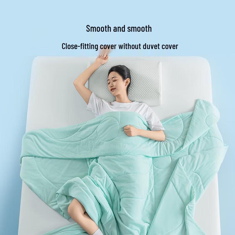 Bijiaman Double-Sided Silky Cooling Summer Quilt