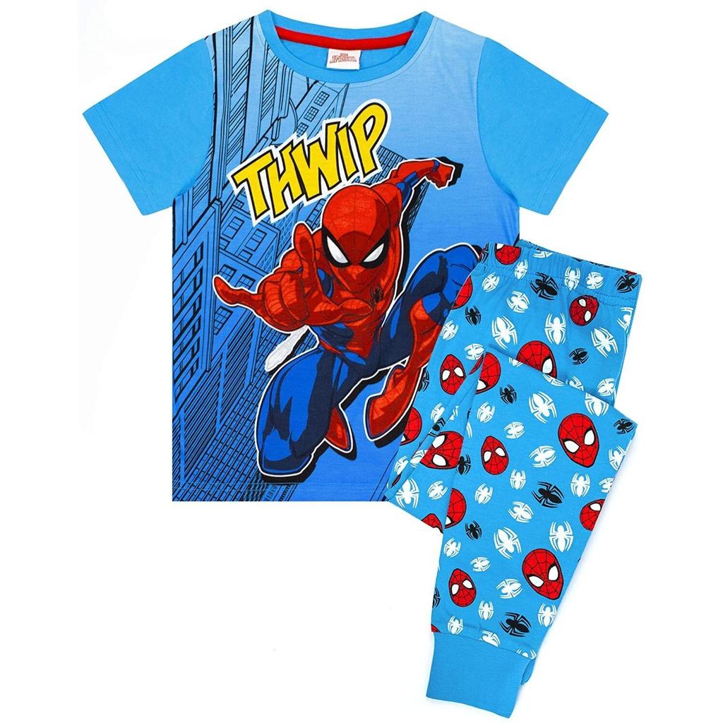 Spider-Man Childrens/Kids Comic Pajama Set