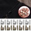 Open End Zipper Clothing Accessories Sewing Zippers Repair Zipper Stopper Metal Zipper Stoppers