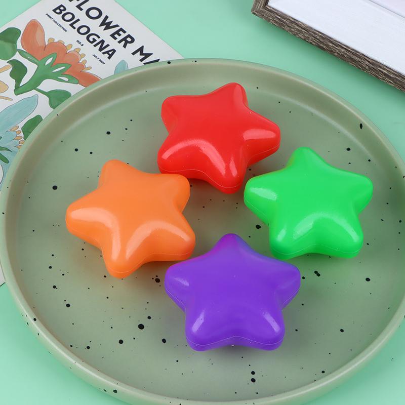 25Balls Thick Baby Plastic Balls Star Love Ocean Wave Ball Children Baby Eco-Friendly Multiple Colors Intelligence Training Ball