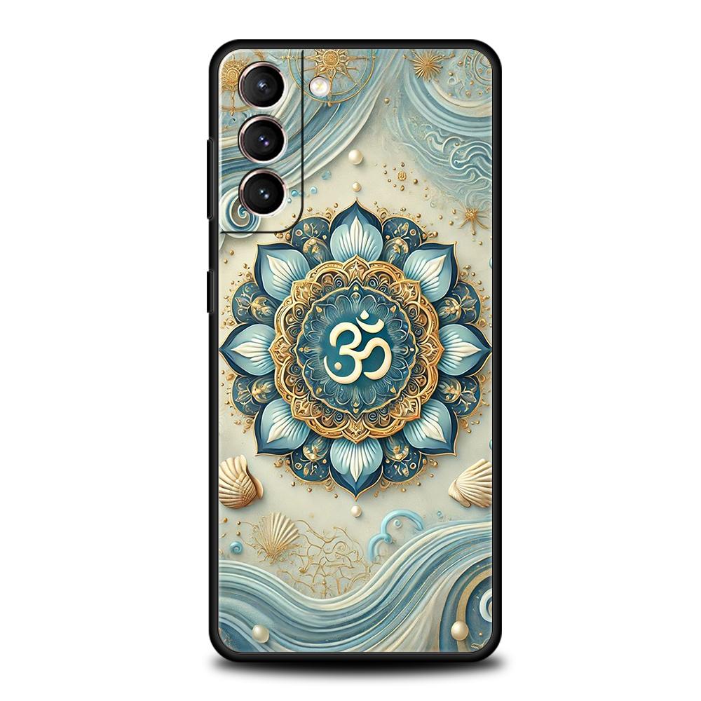 Чехол-бампер с индийским узором мандала для Samsung Galaxy S25 S24 S23 S22 S20 S21 FE Ultra S10 S10E Plus 5G, мягкий ТПУ, чехлы, сумки