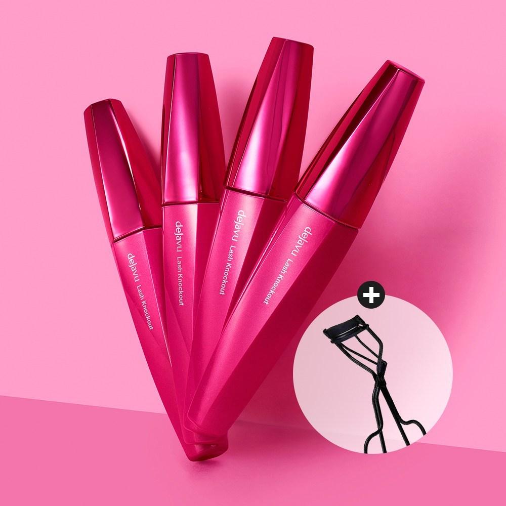 Коллекция туши Dejavu, выберите 1 + щипцы для завивки ресниц, fiber wick_black, 1 шт.