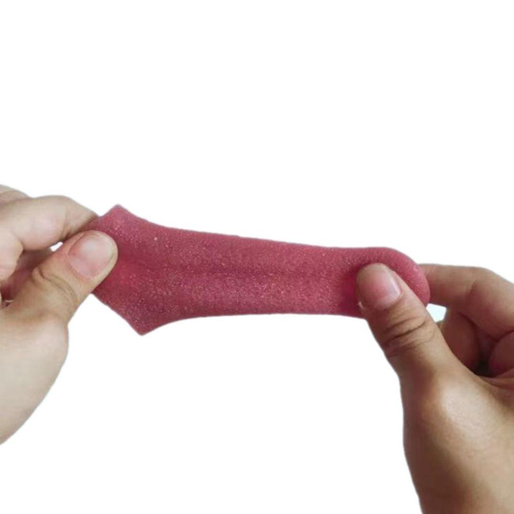 3PCS Simulation Stretchable Tongue Realistic Magic Tongue Magic Props Fake Tongue  Jokes