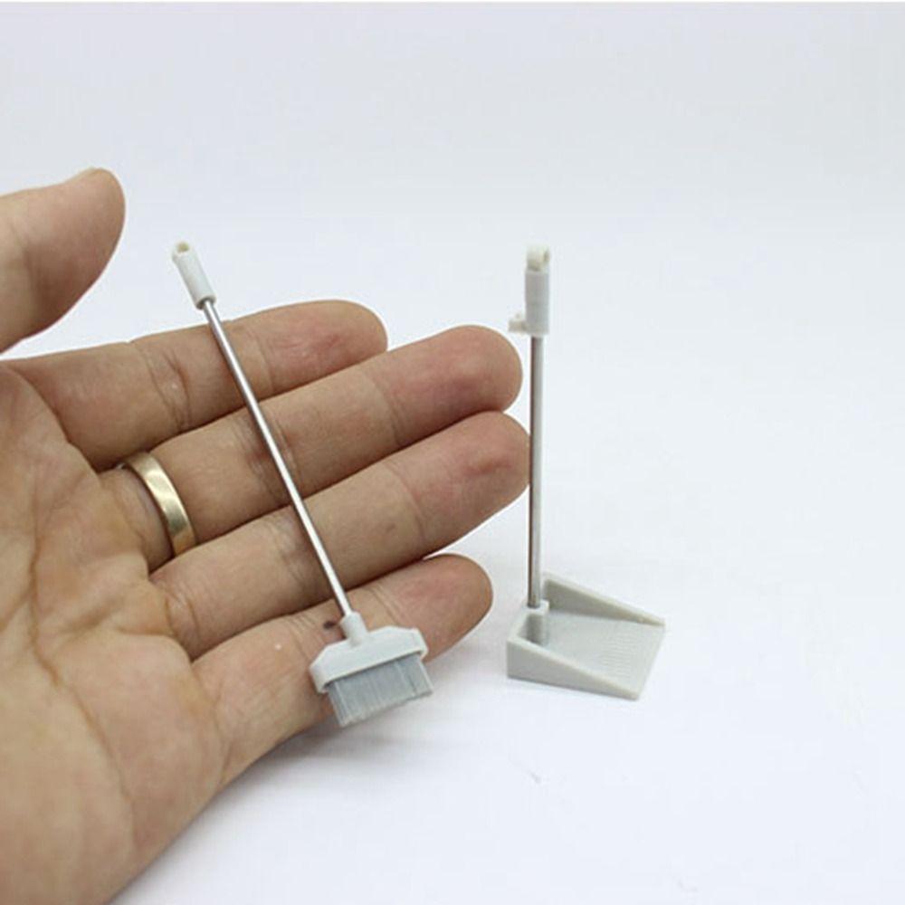 Миниатюрная метла для кукольного домика Micro Life 1:12 Декор Игрушка Украшение Реквизит Кукольный Дом Украшение