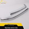 Stainless Steel Rearview Mirror Trim for 2018 Camry