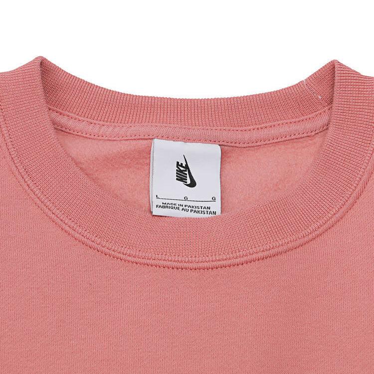 Nike Solo Swoosh As M Nk Flc Crw Sweatshirt Men's Pink DX1362-618