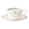 Noritake Cup Saucer Both Coffee and Floral Bone & (for Tea), 220cc, Print, China, T59387A/4409