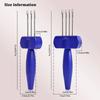 Portable Crochet Hook Tool 3/4 Needle Manual Knitting Needle Efficient Comfortable Grip Cord Knitting Tool Yarn Crafting