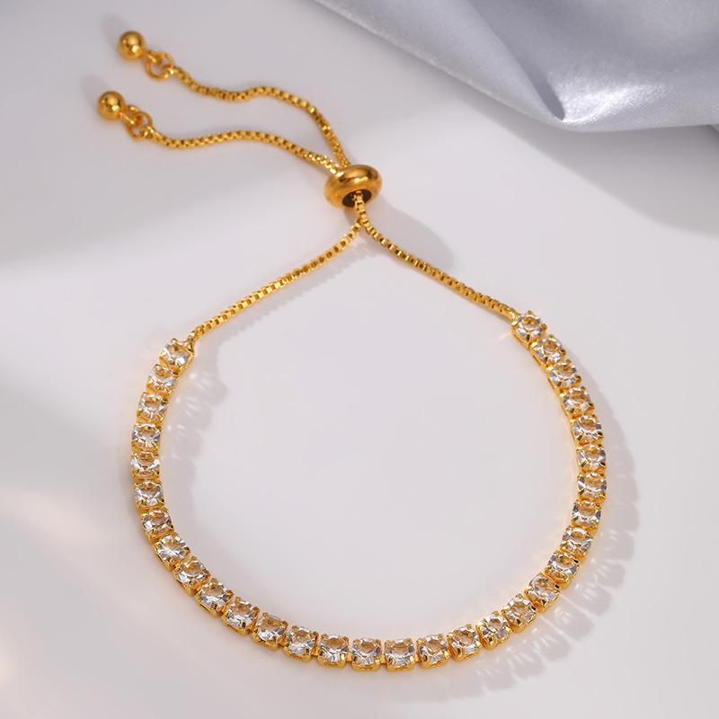 Модный геометрический кристальный регулируемый браслет с бахромой, нишевый, легкая роскошь, персонализированный браслет, ювелирные изделия высокого класса