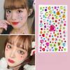 DIY Color Rhinestones Crystal Acrylic Tattoo Sticker Children's Stage Show Eyes Face Makeup Decoration Tools Phone Drill Sticker