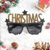 Glasses Sd Merry Christmas Funny Personality Red Antlers Sunglasses, Matching Clothing Christmas Tree