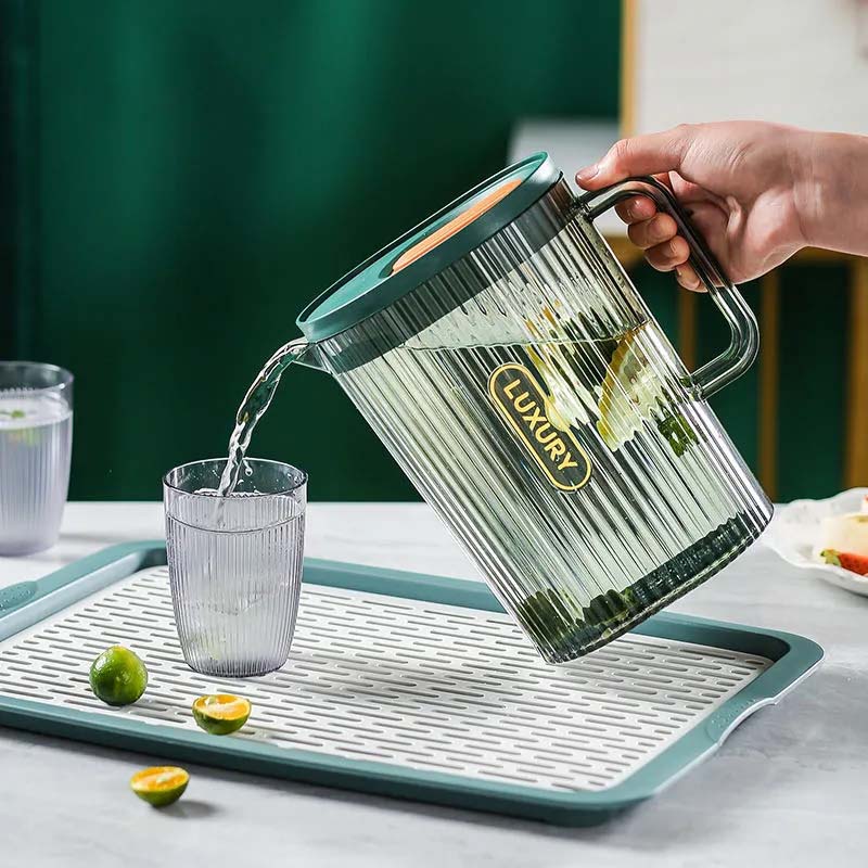 Пластиковый чайник для холодной воды, термостойкий чайник, большая емкость, бытовой пищевой кувшин для сока, молока, воды, контейнер, бутылка, заварочный чайник