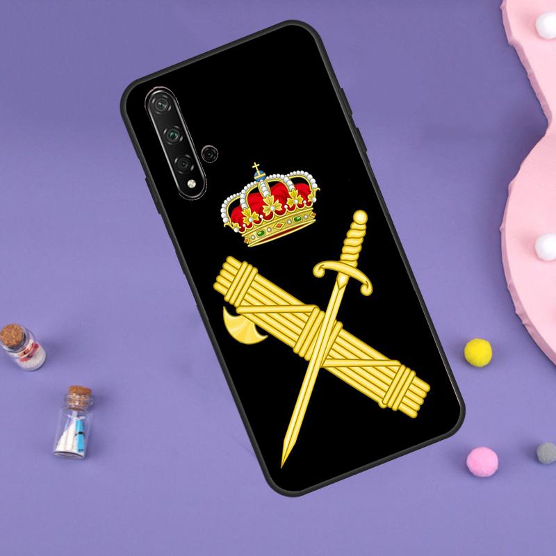Spain National Police Logo Case For Huawei P30 P20 P40 Lite Nova 5T 11i 8i 3i 9 10 SE 11 Pro Y90 Y70 Y61 Y60 Y91 Cover