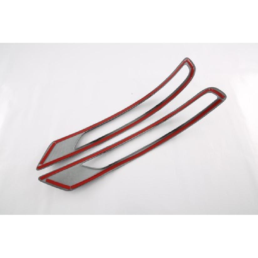 Накладка на рамку заднего противотуманного фонаря из углеродного волокна для -2025 Mitsubishi Outlander