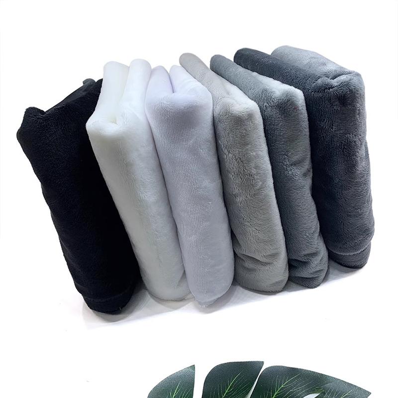 45x50 см удобная и мягкая ткань с ворсом 3 мм из полиэстера с кристаллами, супермягкая плюшевая ткань для шитья кукол