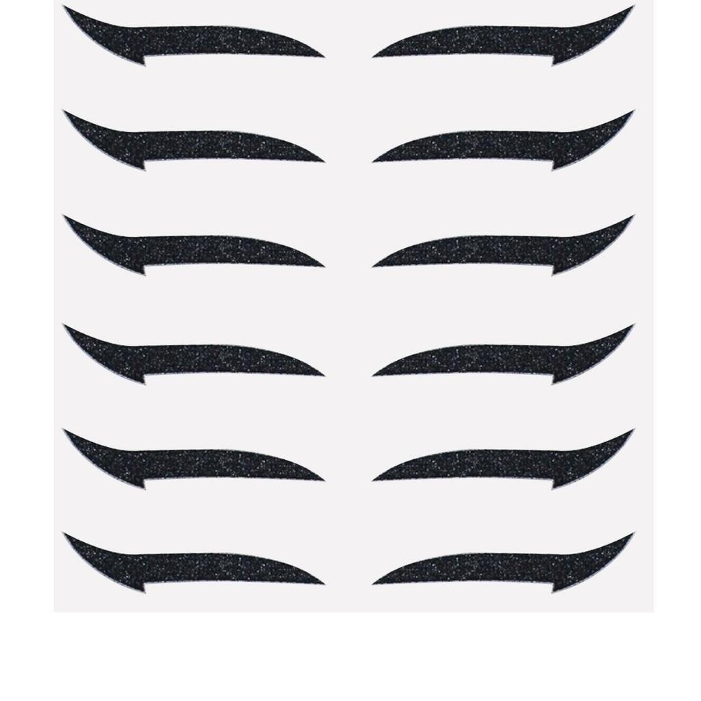 Fake Glitter Eyeliner Sticker Self-adhesive Party Makeup Eyeliner Sticker Magic Double Eyelid Tape Cat Eye Makeup Cosmetic Tools