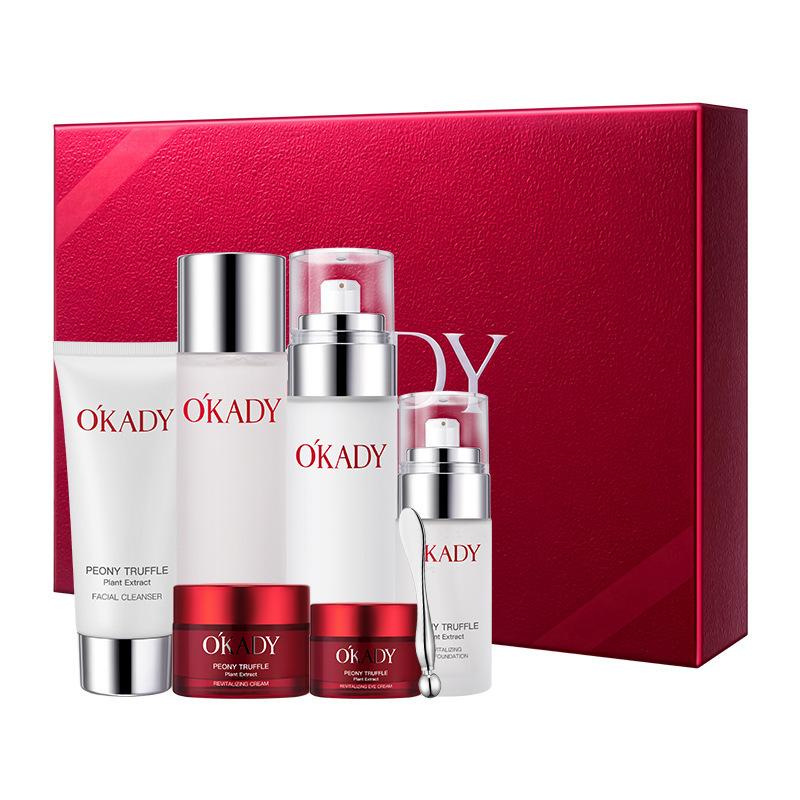 Peony Truffle Plant Extract Revitalizing Six Piece Skincare Set