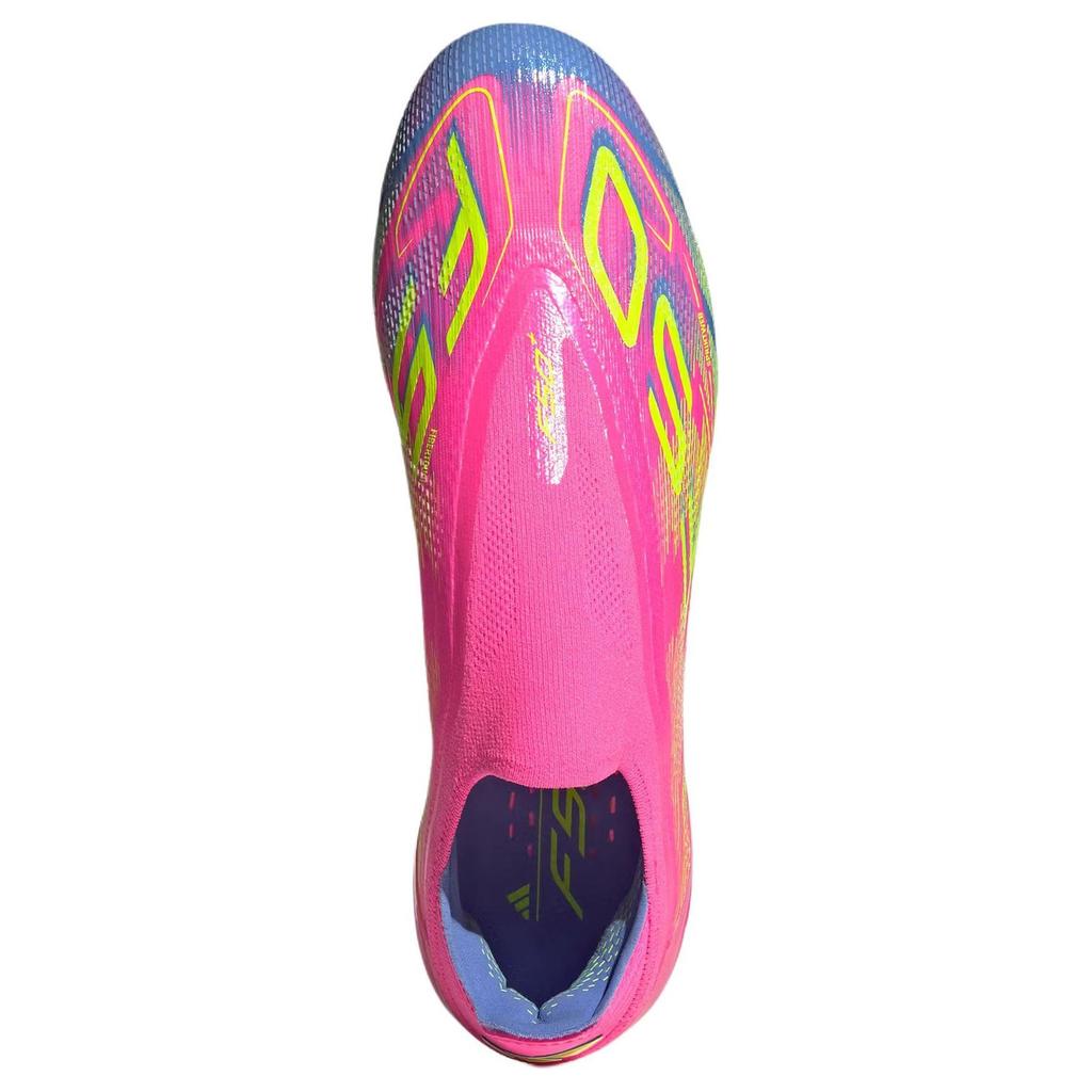 Adidas F50+ Elite Laceless FG Mystic Victory Pack  Unisex Sneakers Pink Lucid-Pink Lucid-Lemon JH6414