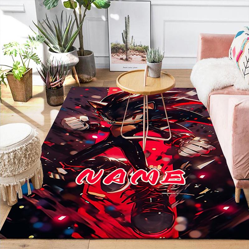 Custom 1Pc Sonic Adventure Rug Office Carpet Indoor Outdoor Entrance Doormat Nonslip Soft And Comfortable Living Room D2915333