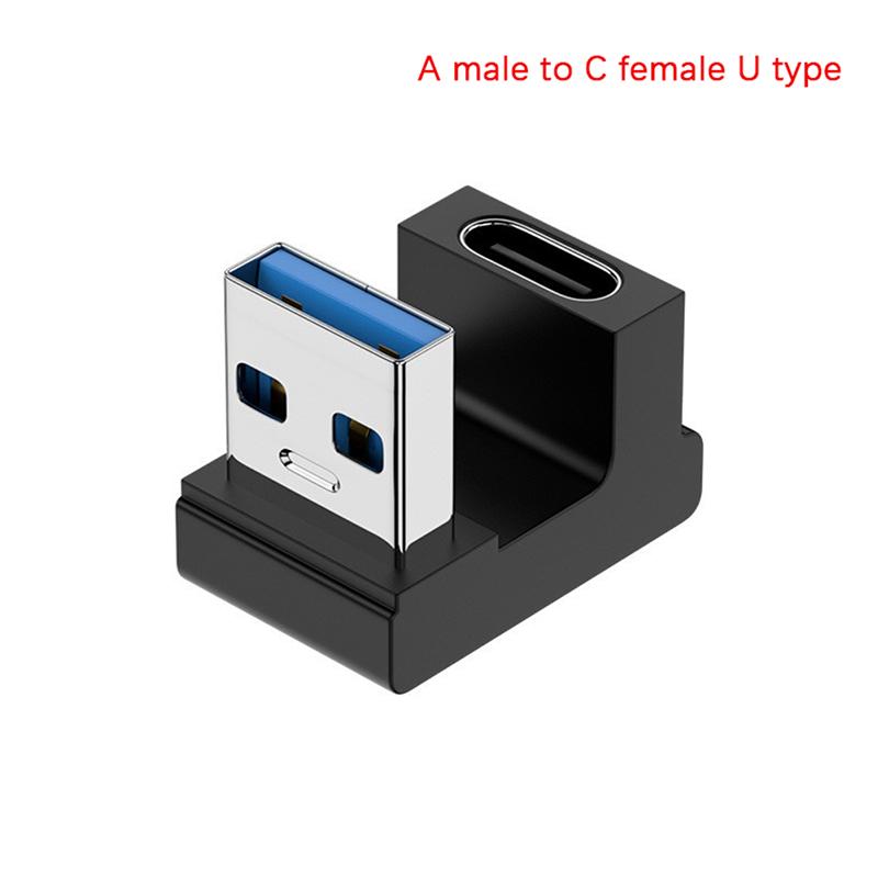 Usb-A адаптер для мобильного телефона Usb C к адаптеру USB A прямоугольный разъем типа C