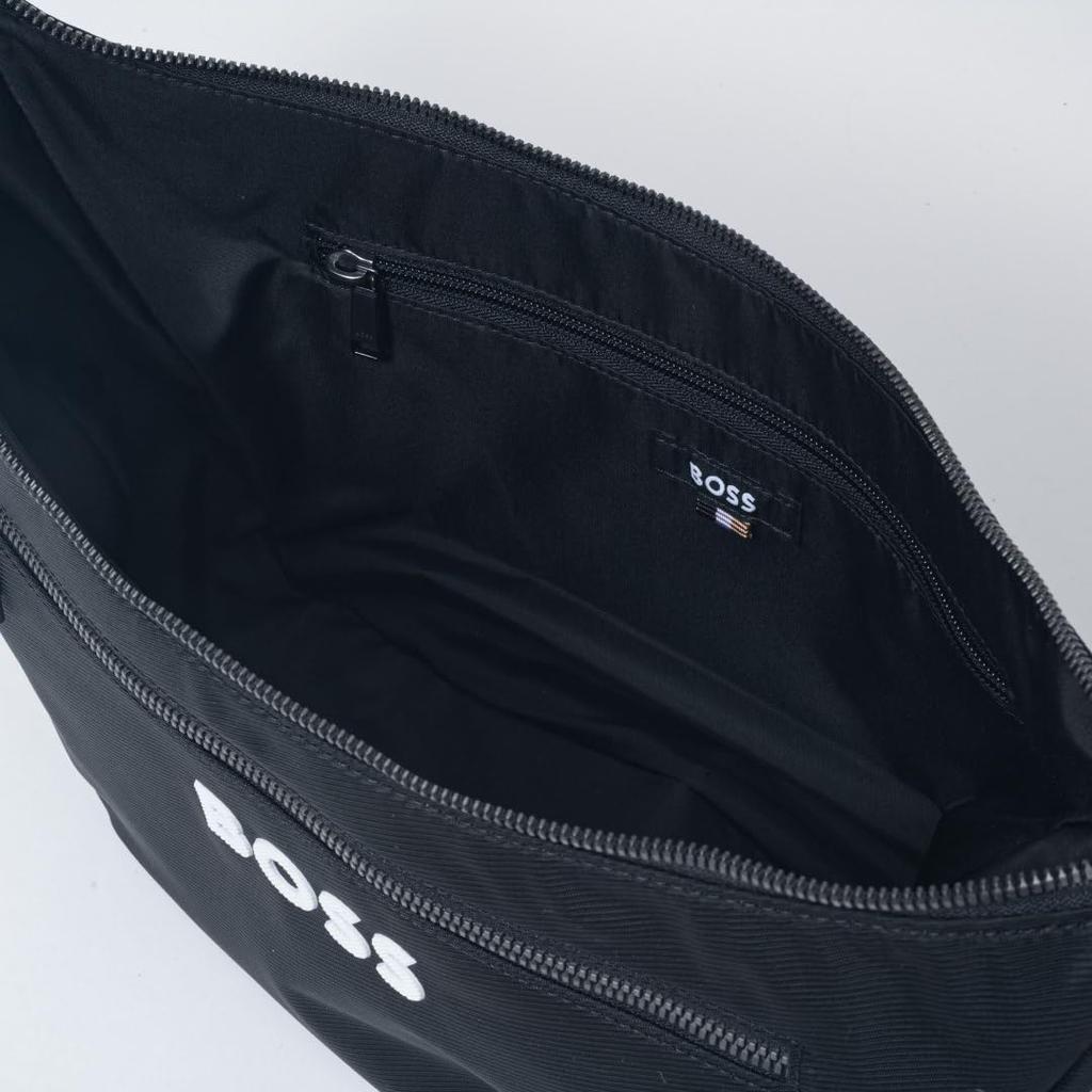 BOSS Catch Shoulder Black Bag,