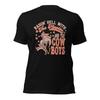 RAISIN HELL С ХИППИ И КОБОЙСКИМИ Футболка Кантри Вестерн Tee XS-5XL Унисекс Футболка